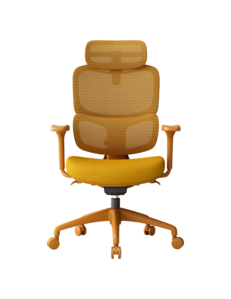 Ергономичен стол JULFA - жълт