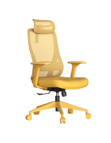 Ергономичен стол MASALI - жълт