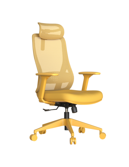 Ергономичен стол MASALI - жълт