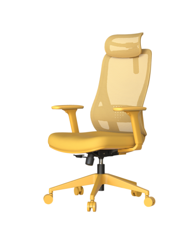 Ергономичен стол MASALI - жълт