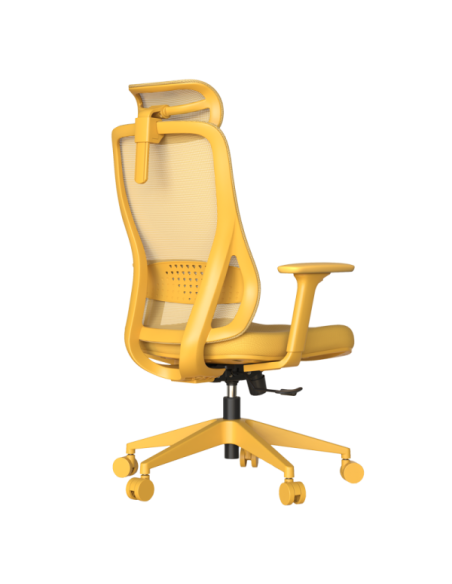 Ергономичен стол MASALI - жълт