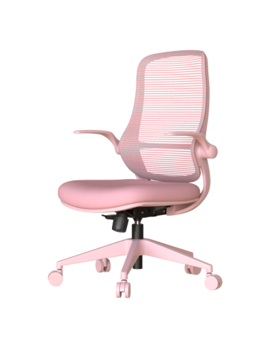 Ергономичен стол ASTARA - светлорозов