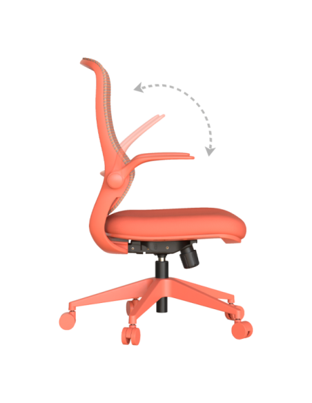 Ергономичен стол ASTARA - оранжев