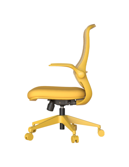 Ергономичен стол ASTARA - жълт