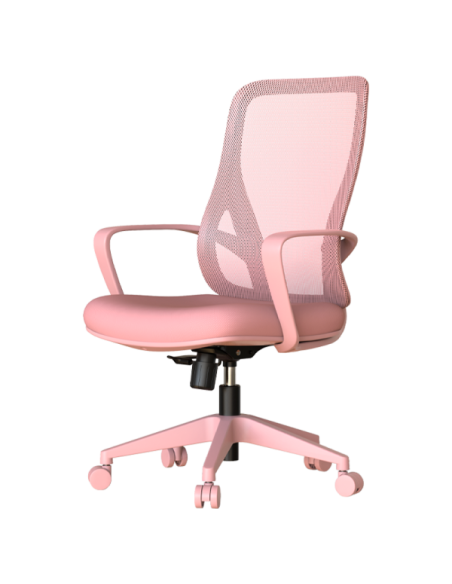 Работен стол BARDA - светлорозов