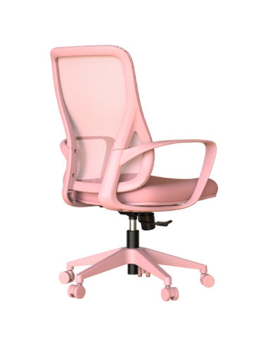 Работен стол BARDA - светлорозов