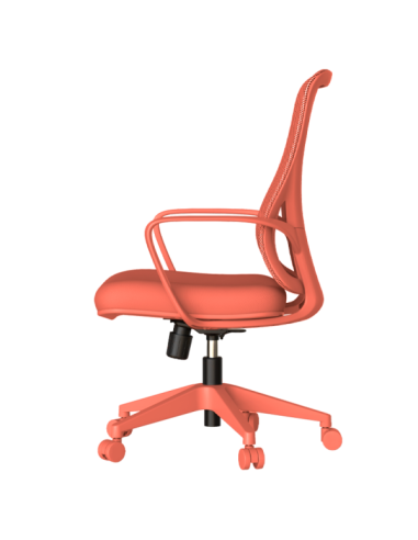 Работен стол BARDA - оранжев