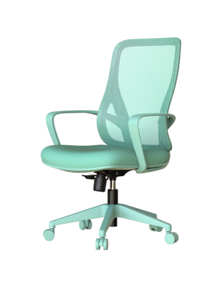 Работен стол BARDA - светлозелен