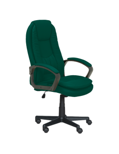 Президентски офис стол Carmen 6682-1 - масленозелен