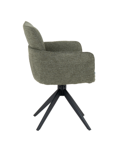 Трапезен стол GILES - тъмнозелен