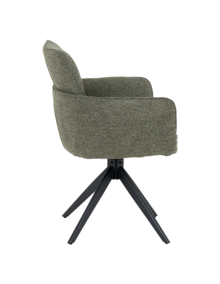 Трапезен стол GILES - тъмнозелен