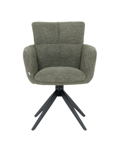 Трапезен стол GILES - тъмнозелен