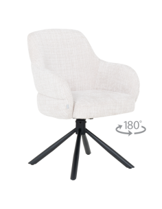 Трапезен стол BANGOR - крем