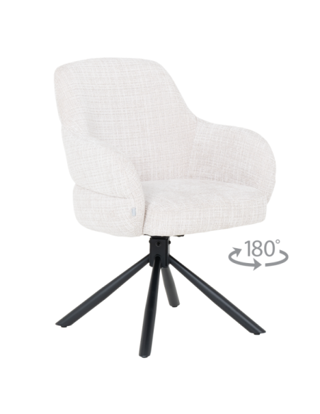 Трапезен стол BANGOR - крем