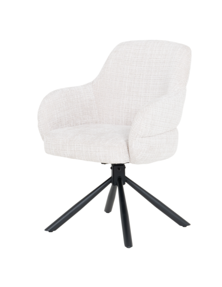 Трапезен стол BANGOR - крем