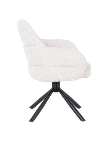 Трапезен стол BANGOR - крем