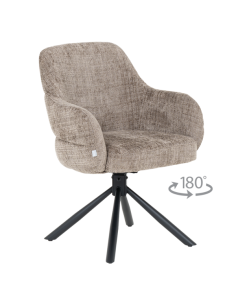 Трапезен стол BANGOR - кафяв