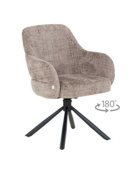 Трапезен стол BANGOR - кафяв