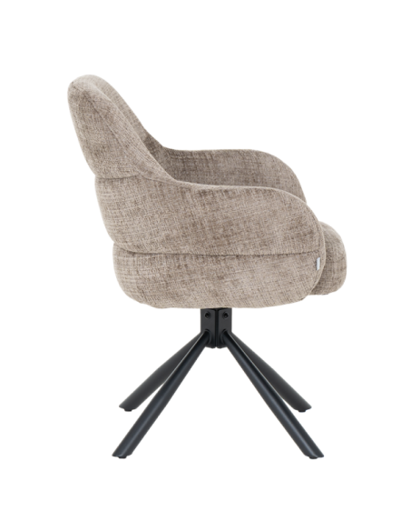 Трапезен стол BANGOR - кафяв