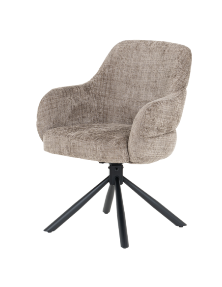 Трапезен стол BANGOR - кафяв