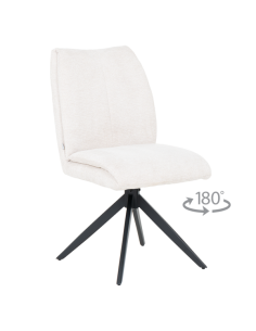 Трапезен стол NEWRY - слонова кост