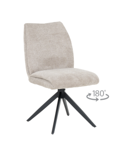 Трапезен стол NEWRY - бежов