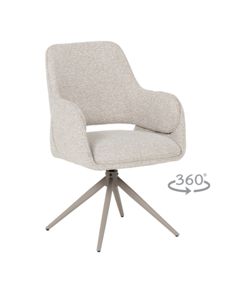 Трапезен стол VINTO - крем ТР