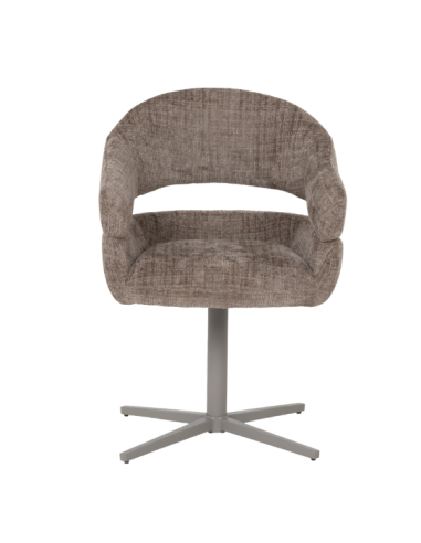 Трапезен стол VELASCO  - тъмнокафяв MC