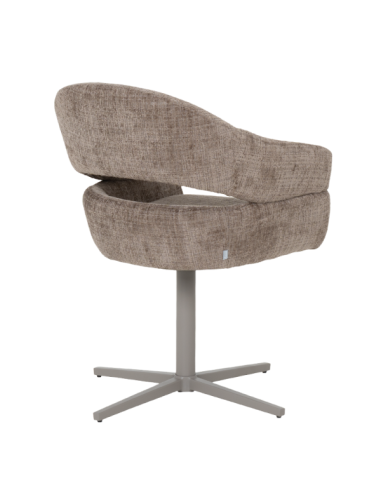 Трапезен стол VELASCO  - тъмнокафяв MC