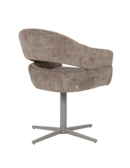 Трапезен стол VELASCO  - тъмнокафяв MC