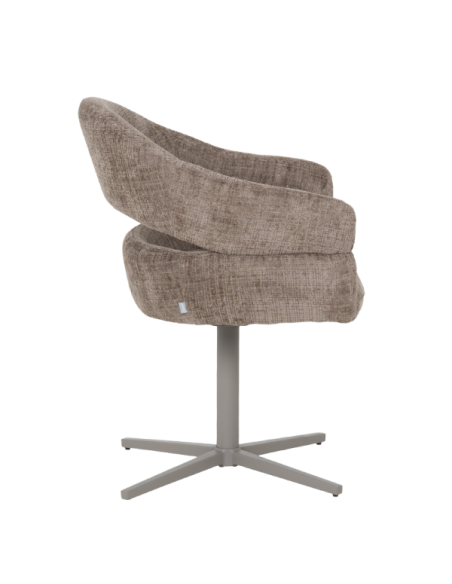 Трапезен стол VELASCO  - тъмнокафяв MC