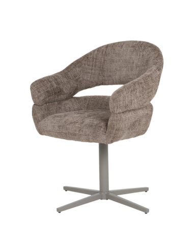 Трапезен стол VELASCO  - тъмнокафяв MC