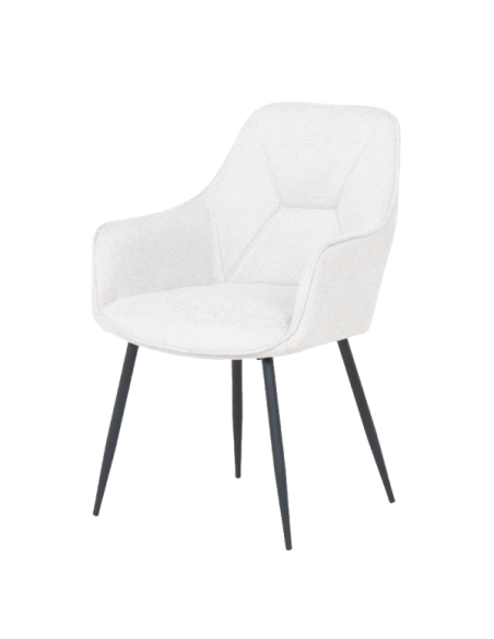 Трапезен стол BARNET - светлосив SH