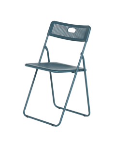 Сгъваем стол TRANAS - петролено син 2