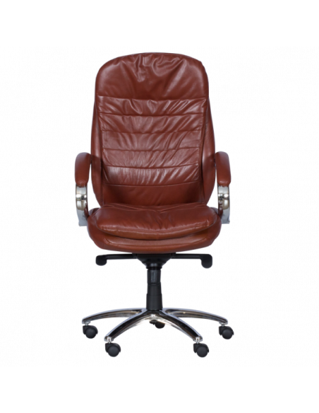 Президентски офис стол Carmen 8113-1 - искрящо кафяв