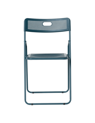 Сгъваем стол TRANAS - петролено син