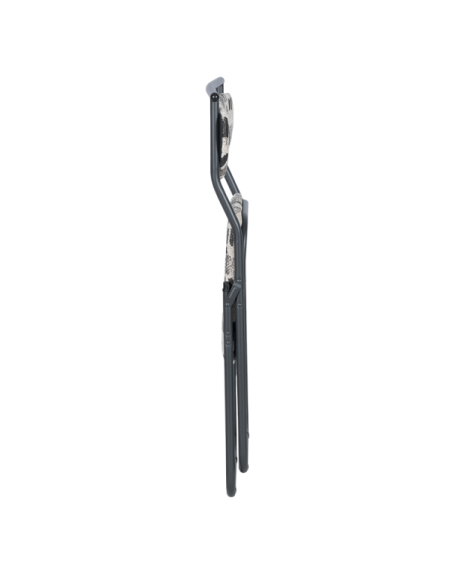 Сгъваем стол SATER - черен-бял