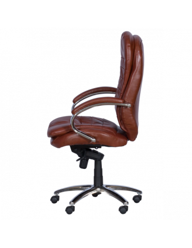 Президентски офис стол Carmen 8113-1 - искрящо кафяв