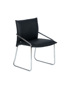 Посетителски стол Carmen 1144 - черен