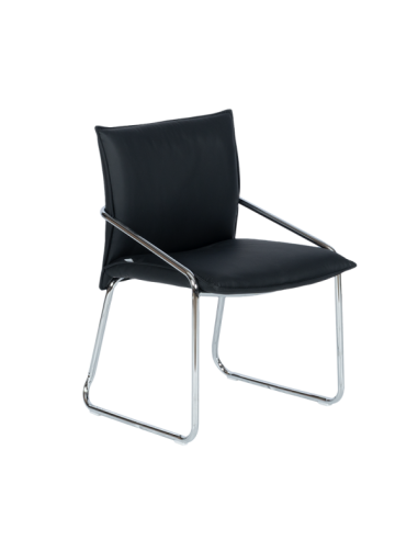 Посетителски стол Carmen 1144 - черен