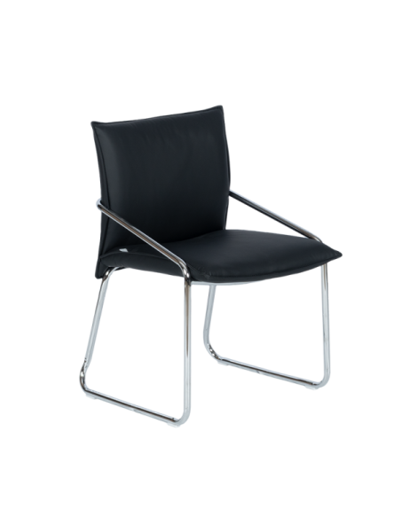 Посетителски стол Carmen 1144 - черен