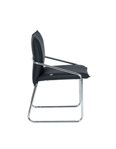 Посетителски стол Carmen 1144 - черен