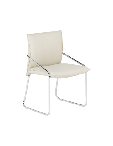 Посетителски стол Carmen 1144 - слонова кост