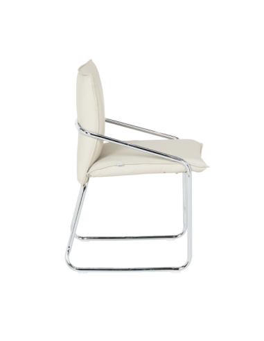 Посетителски стол Carmen 1144 - слонова кост