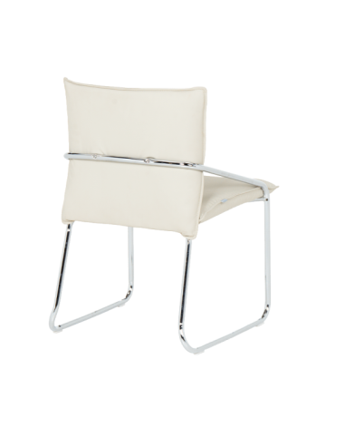 Посетителски стол Carmen 1144 - слонова кост