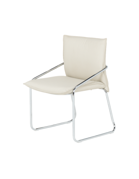 Посетителски стол Carmen 1144 - слонова кост