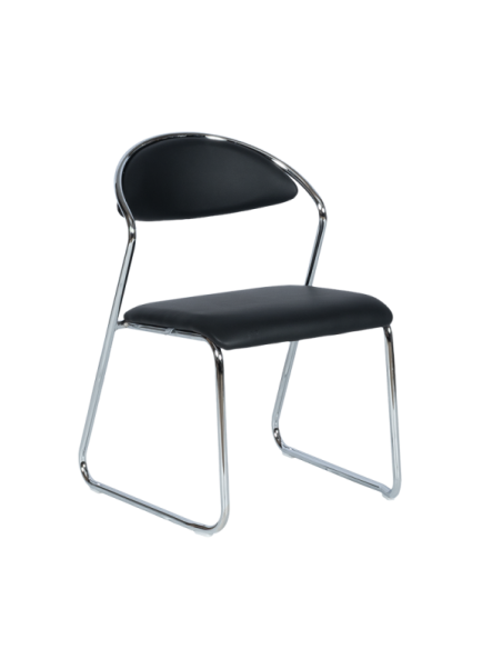 Посетителски стол 1145 - черен