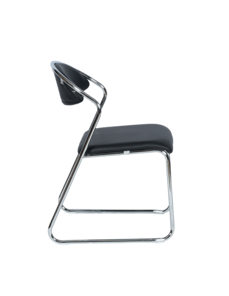 Посетителски стол 1145 - черен