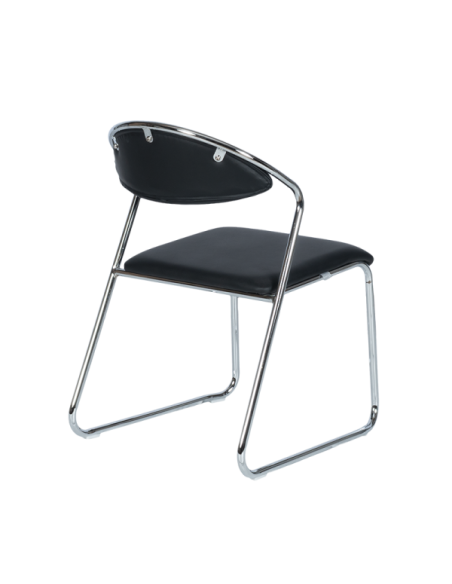 Посетителски стол 1145 - черен