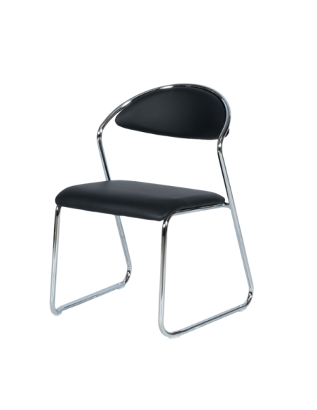 Посетителски стол 1145 - черен